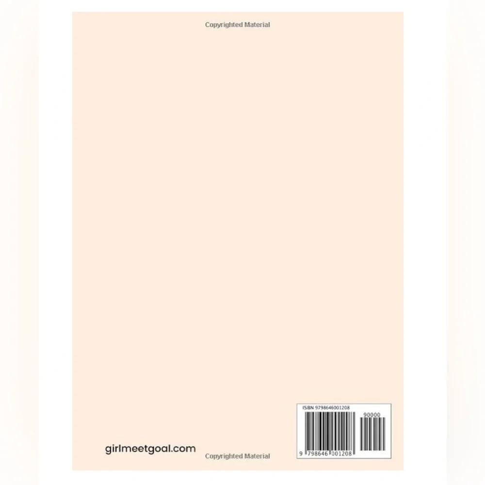Goal Journal, ‘Girl Meets Goal’ — 12 Week Journal To Conquer Goals Like A Boss!